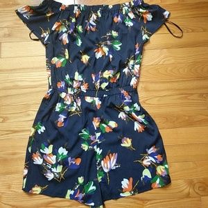 Atmosphere Floral Off the Shoulder Romper